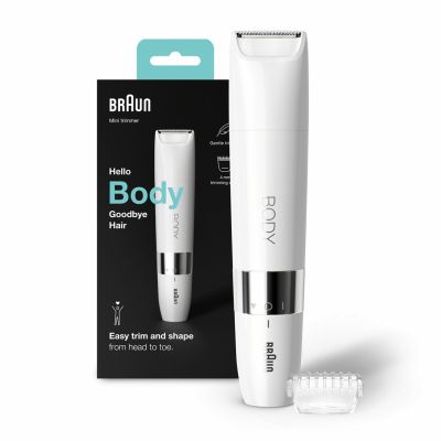 12. BRAUN Series 1 BS1000 Trimmer Weiß und Silber