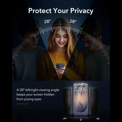 4. ESR UltraFit Armorite Privacy-Schutzglas aus gehärtetem Glas für Samsung Galaxy S26 Ultra
