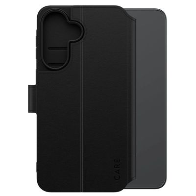 5. CARE by PanzerGlass Feature Wallet Kickstand Case für Samsung Galaxy A37 - Schwarz