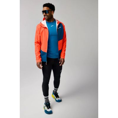 7. High Point Waterproof Jacket 2 Herren Laufjacke Orange