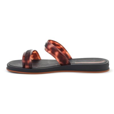 6. IPANEMA GLOW TRENDY SLIDE AD SCHWARZ/SCHILDKRÖTE/BRAUN 27421-BR850