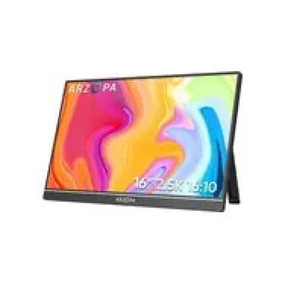 2. Arzopa Z1RC 16-Zoll-Computermonitor, 40,6 cm (16 Zoll), 2560 x 1600 Pixel, 2,5K, Schwarz