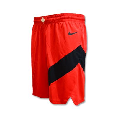 3. Nike Toronto Raptors Swingman Shorts Auswärts-University-Rot/Weiß - CN8089-657