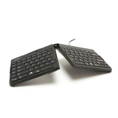 9. BakkerElkhuizen Goldtouch Travel Go2 Tastatur (QWERTZ) ergonomisch