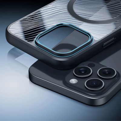 9. Dux Ducis Aimo Mag Hülle mit MagSafe für iPhone 16 Pro Max – Schwarz
