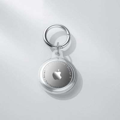 7. Tech-Protect Icon-Hülle für Apple AirTag – transparent