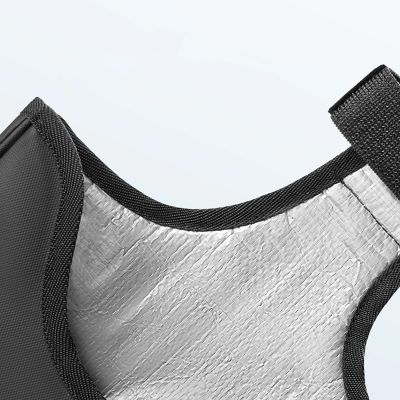 4. Rockbros D76 Kurbelgarnitur-Transportabdeckung – Schwarz und Grau