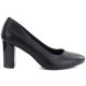 7. Schwarze Damenpumps von Sergio Leone, Modell PB131, mit Blockabsatz