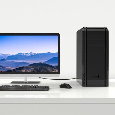 9. Orico XD-DITV-Kabel DVI 24+1 VGA Full HD Adapter 5 m - schwarz