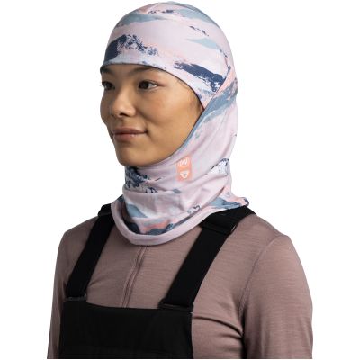 Sturmhaube BUFF THERMONET® HINGED BALACLAVA AGHRA ROSEWOOD