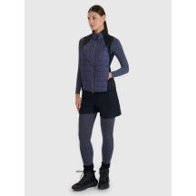 Damen Trekkingweste mit Primaloft-Füllung Schwarz 4F 4FWSS25TVJAF180-22S