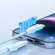 3. Orico CDX 100W 5A Power Delivery USB-C - USB-C 1m Kabel - Blau