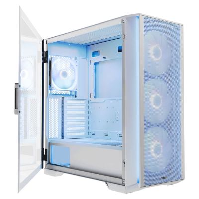 2. MODECOM HORIZON ARGB FLOW MIDI USB TYP-C GEHÄUSE WEISS