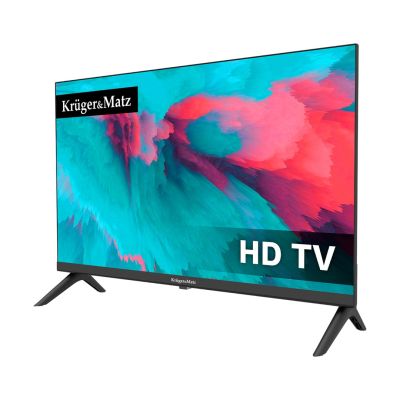 11. KRUGER&MATZ TV 24" HD 230/12V DVB-T2 H.265 HEVC KM0224-T1