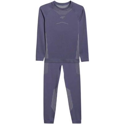 2. Nahtlose Unterwäsche für Jungen 4F M248 Marineblau 4FJWAW25USEAM248 31S