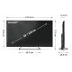 8. Sharp Smart TV 55HP6265E 55" Google TV UHD Schwarz