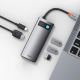 9. Baseus Metal Gleam Series 5-in-1 Multifunktions-HUB USB Typ C - USB Typ C Stromversorgung 100 W / HDMI 4K 30 Hz / 3x USB 3.2 Gen 1 (CAHUB-CX0G)