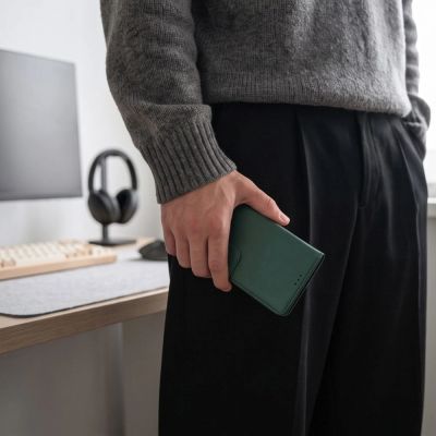 6. Tech-Protect Wallet-Hülle für Xiaomi Redmi Note 17 Pro Max 5G – Grün