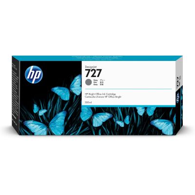 3. HP 727 DesignJet Graue Tintenpatrone 300 ml