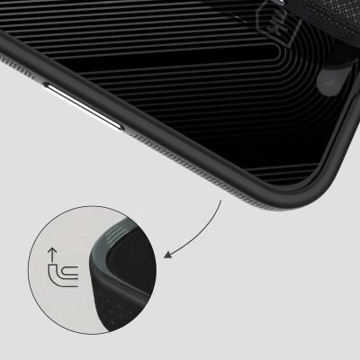 6. 3mk Fortis MagCase für iPhone 15 Pro – Schwarz