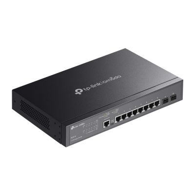 5. TP-Link Omada SG3210 Netzwerk-Switch, Managed L2/L3 Gigabit Ethernet (10/100/1000), 1 HE, Schwarz
