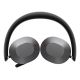 6. Lenovo 4XD1V23301 Kopfhörer/Headset, kabelgebunden & kabellos, Kopfbügel, Büro/Callcenter, USB Typ-C, Bluetooth, Grau