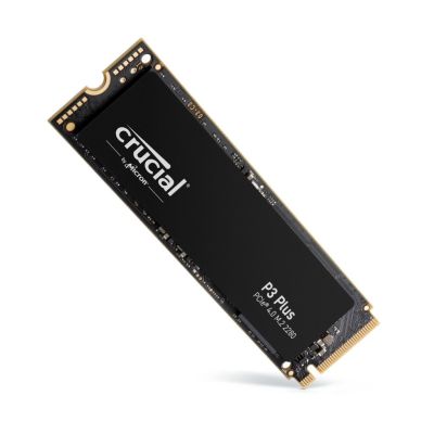 2. CRUCIAL P3 PLUS SSD CT1000P3PSSD8 1 TB M.2 NVMe 2280 PCIe 4.0 5000/3600