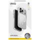 6. Uniq LifePro Xtreme Magclick Ladehülle für iPhone 18 Pro / 17 Pro – Transparenter Glitzer