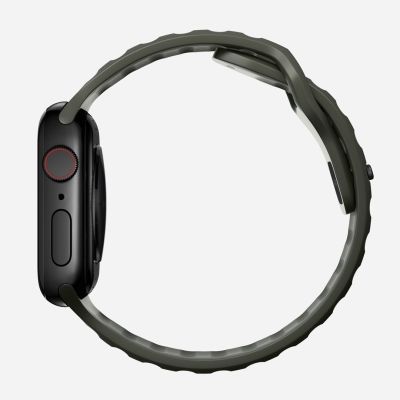 8. NOMAD Sportarmband - Armband für Apple Watch 46 mm/49 mm mit FKM (aschgrün)