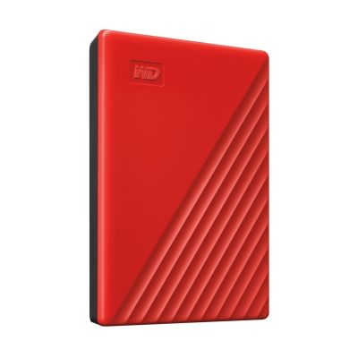 3. Externe Festplatte WD My Passport 4 TB 2,5" Rot