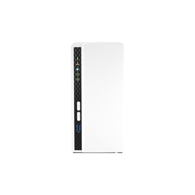 Qnap TS-233, Tower, 2 x 2,5"/3,5" SATA, ARM 2,0 GHz Quad-Core, 2 GB RAM, 1 x 1 GbE, externes Netzteil