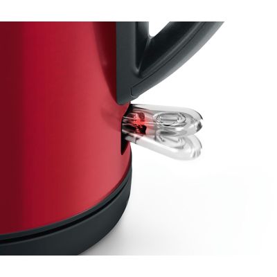 15. Bosch TWK3P424 Wasserkocher 1,7 l 2400 W Grau, Rot