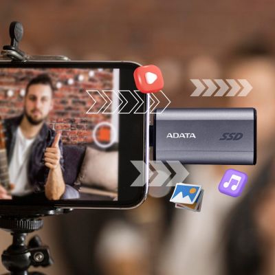 9. Adata SC750 500G USB3.2C Externe SSD 1050/1000MB/s