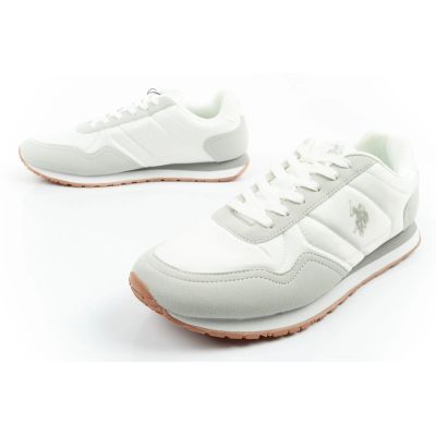 8. US Polo Assn Sportschuhe, Sneaker für Herren, modisch, bequem, weiß