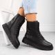 11. Gefütterte Damen-Lederstiefeletten Rieker schwarz 70401-00
