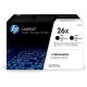 26. HP 26X – Set mit 2 schwarzen Original XL Tonerkartuschen