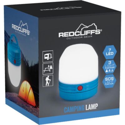 6. 8x9cm graue Wanderlampe REDCLIFFS