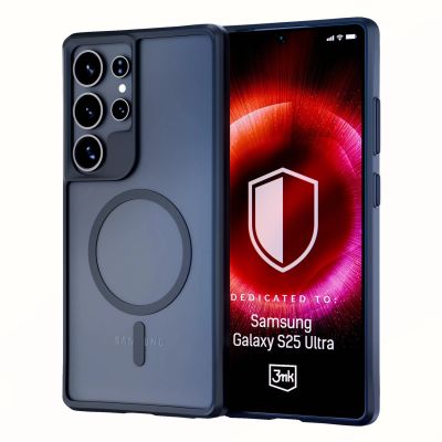 3mk Satin Armor MagCase Hülle für Samsung Galaxy S25 Ultra – transparent