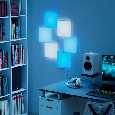 3. Nanoleaf Blocks Big Squares Starter-Kit mit 6 Paneelen