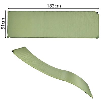 4. SELBSTAUBBLASENDE TOURISTENMATTE 183x51x2,5CM REDCLIFFS