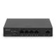 5. Digitus Gigabit Ethernet PoE-Switch, 4 PoE-Ports + 1 Uplink-Port, verfügbare PoE-Leistung: 60 W