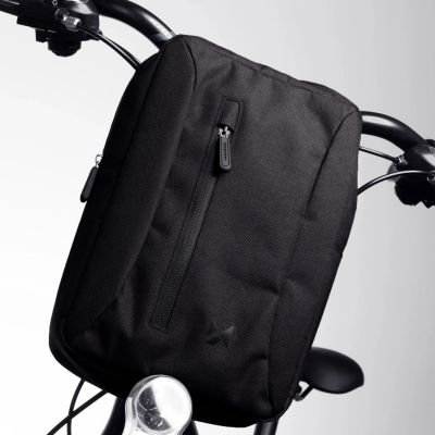 7. Wozinsky WSB6GR Scooter-Lenkertasche mit Schultergurt, 5 l – Grau