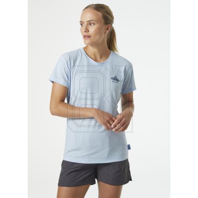 10. Helly Hansen Skog Recyceltes Grafik-T-Shirt W 63083 513