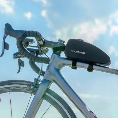 11. Rockbros AS-019 Fahrradrahmentasche wasserdicht 1,5 l - Schwarz