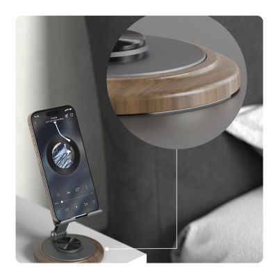 10. Dudao F17M 360° Metall-Telefonständer - grau