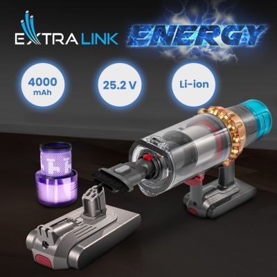 2. Extralink EX.94552 Staubsaugerzubehör/Verbrauchsakku für Handstaubsauger