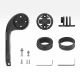 3. Wozinsky WUG-01B Fahrradhalterung für Garmin-Computer, Lenker, Kamera, Lampe – schwarz