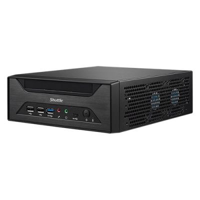 3. Shuttle Barebone Slim XH610 SO-DDR4 Schwarz