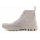 5. Palladium Pampa Hi Skin U 74379-155-M Weiße Kappe Graue Schuhe