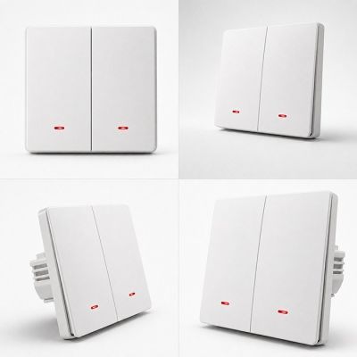 4. QOLTEC LICHT-EIN/AUS-SCHALTER | 2-KANAL | WLAN | TIMER | TUYA | WEISS